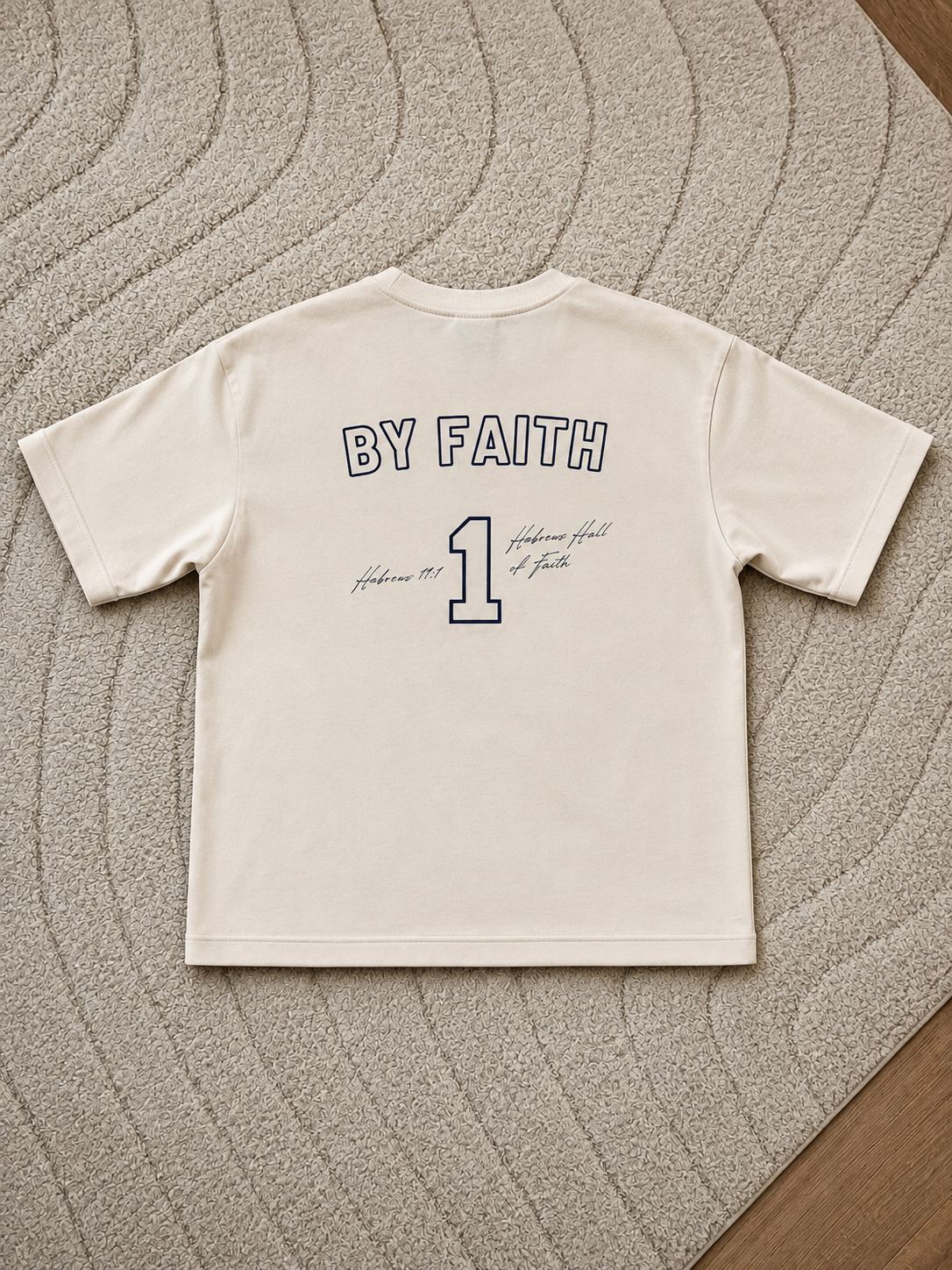We Walk T-shirt Cream